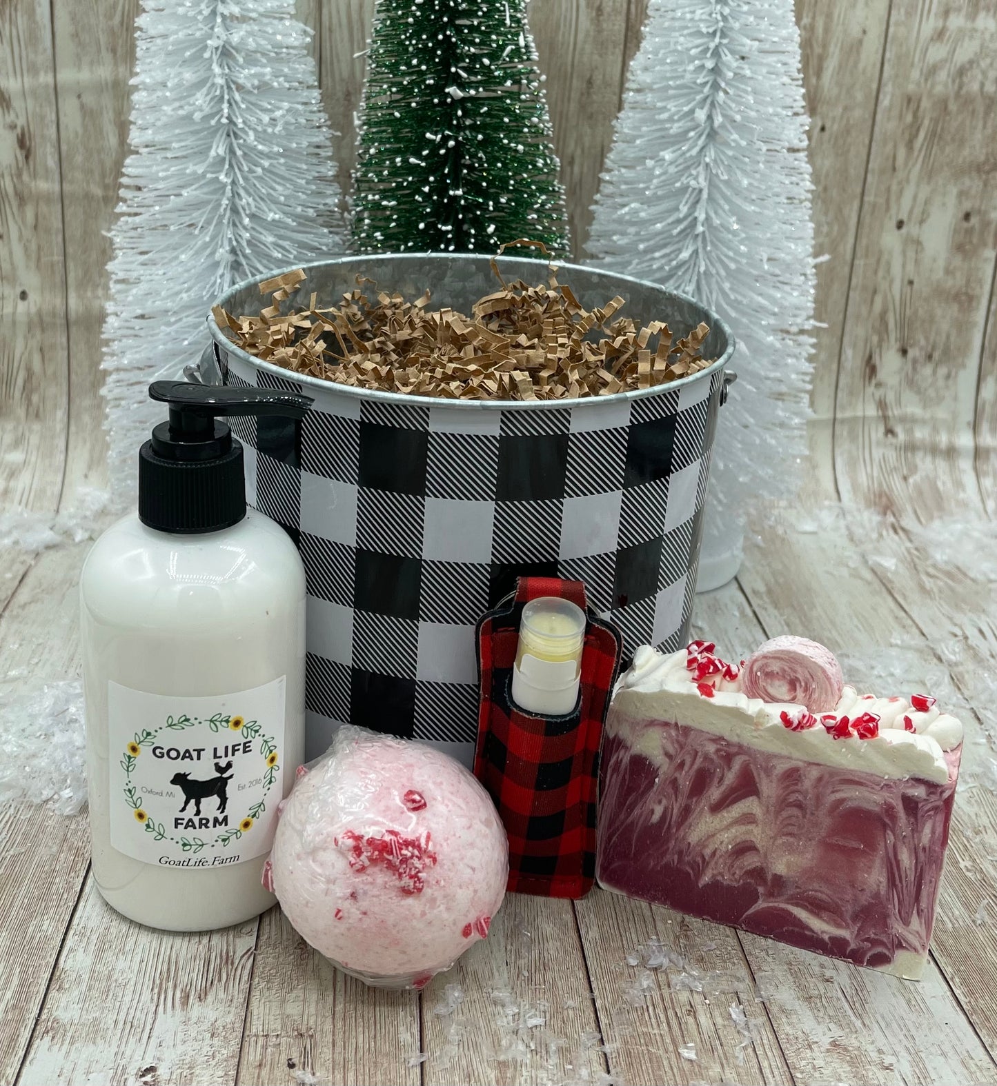 Christmas Plaid - Peppermint crush