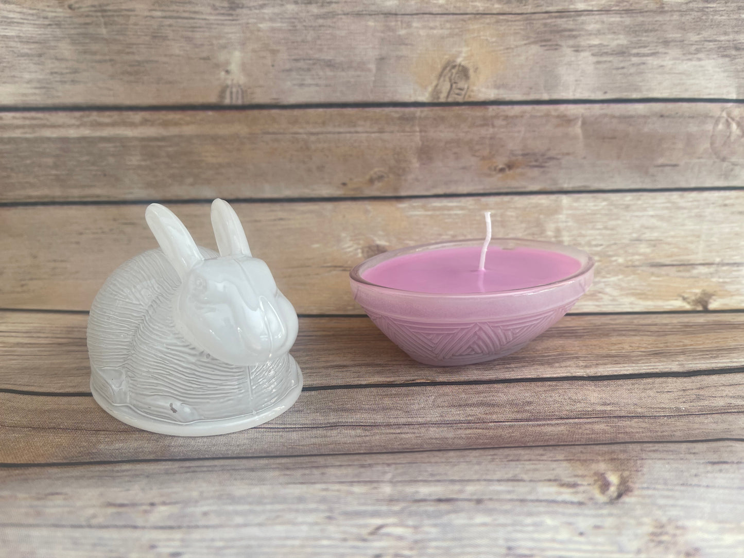 Easter Bunny candle