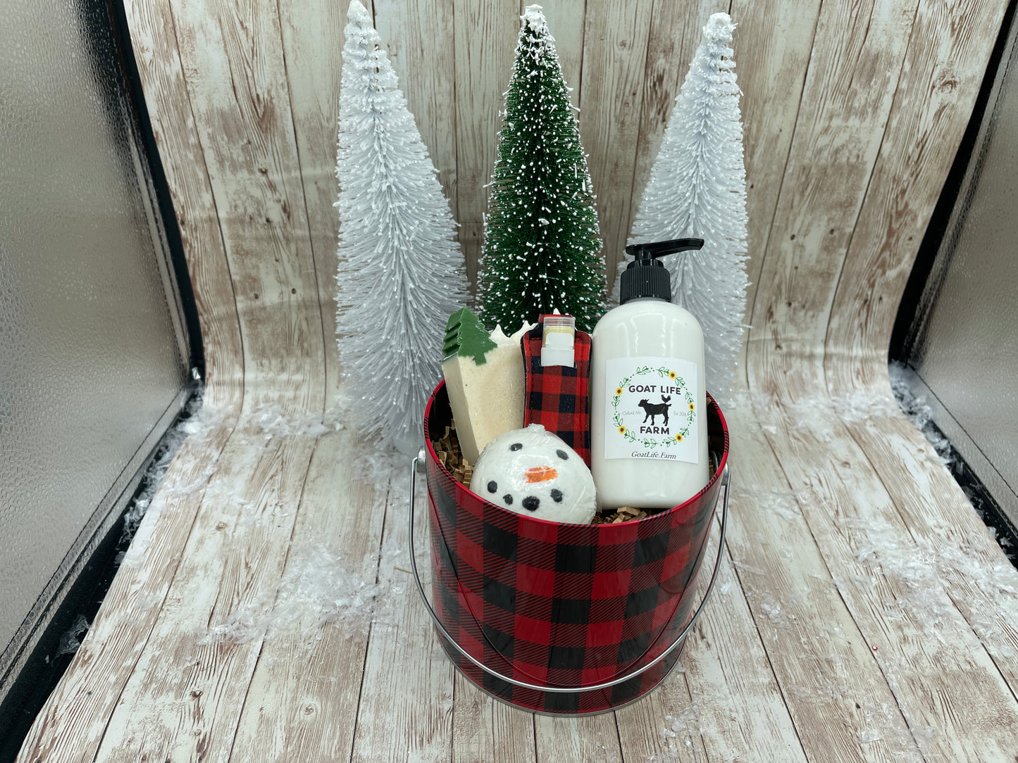 Christmas plaid - Winter Wonderland