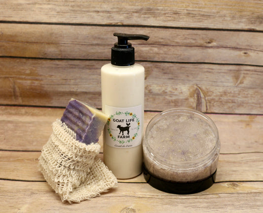 Lavender Love - Exfoliating and Moisturizing bundle