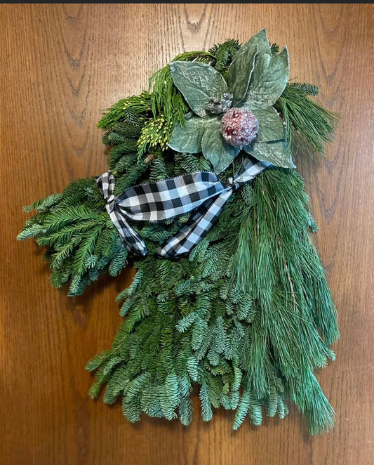 Horse head wreath